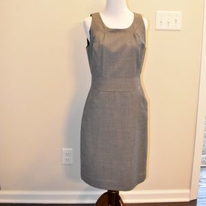 J Crew Wear To Work Grey Suiting Dress